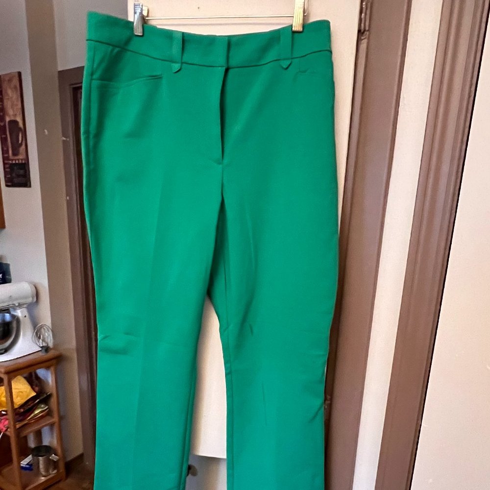 NWT 18T Women's Kelly Green Slacks